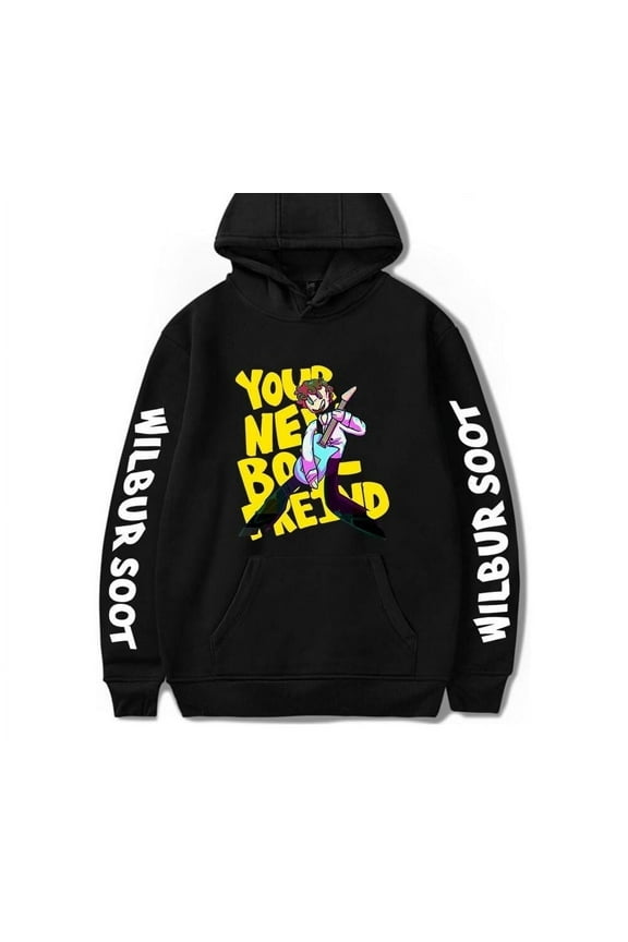 Wilbur Soot Merch Your New BoyFriend Hoodie Winter Sweatshirt Unisex Streetwear Long Sleeve Pullovers