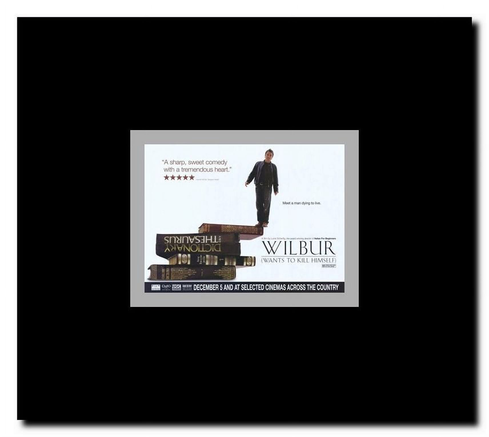 Wilbur Wants to Kill Himself Framed Movie Poster