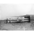 thumbnail image 1 of Wilbur and Orville Wright with Wright Flyer II - 24x36 Inch Laminated Aviation Poster - Stunning Detail and Bold Colors, 1 of 4