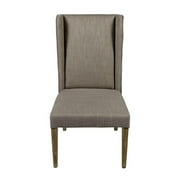Wilcox Side Chair Upholstered in Gray Fabric