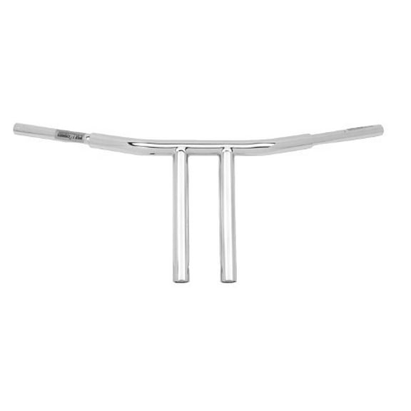 Wild 1 1-1/4" Chrome 10" Chopper T-Bar Handlebar WO563