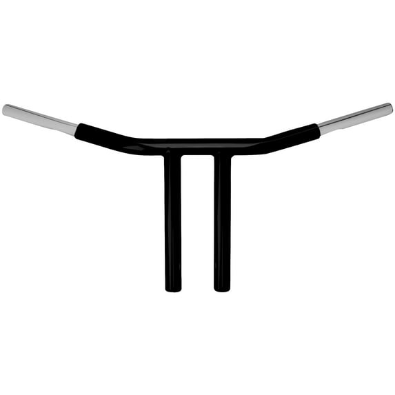 Wild 1 WO563B 1-1/4in. Chubby Psycho Chopper T-Bar - 10in. - Black