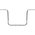 thumbnail image 1 of Wild 1 1-1/4in. Chrome Chubby Bagger Ape Hanger Handlebar, 10in. Rise, 36.5in. Wide, Pre-Drilled, Made in USA (WO578), 1 of 3