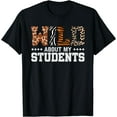 thumbnail image 1 of Wild About My Students Shirt Animals Teacher Gift T-Shirt, 1 of 4
