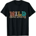 thumbnail image 1 of Wild About Reading And Books Librarian Bookworm Library Day T-Shirt, 1 of 4