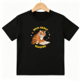 thumbnail image 1 of Wild About Reading Boys Graphic Tee, Cute Cartoon Tiger Book 100% Cotton Kids Short Sleeve T-Shirt, 1 of 5