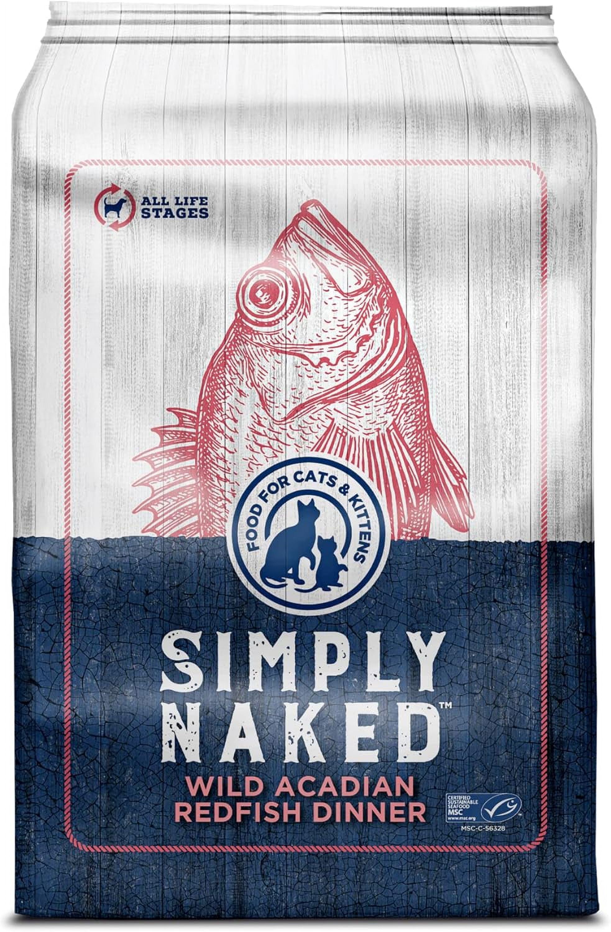 Wild Acadian Redfish Cat Food No Chicken or Other Animal byProducts