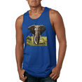 thumbnail image 1 of Wild African Forest Elephant Nature Animal Lover Graphic Tank Top, 1 of 1