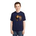 thumbnail image 1 of Wild African Lion and Cheetah Animal Lover Boys Graphic Youth T-Shirt, 1 of 1