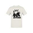 thumbnail image 1 of Wild Alaska Bear Graphic Men's Off White T-Shirt, 1 of 3
