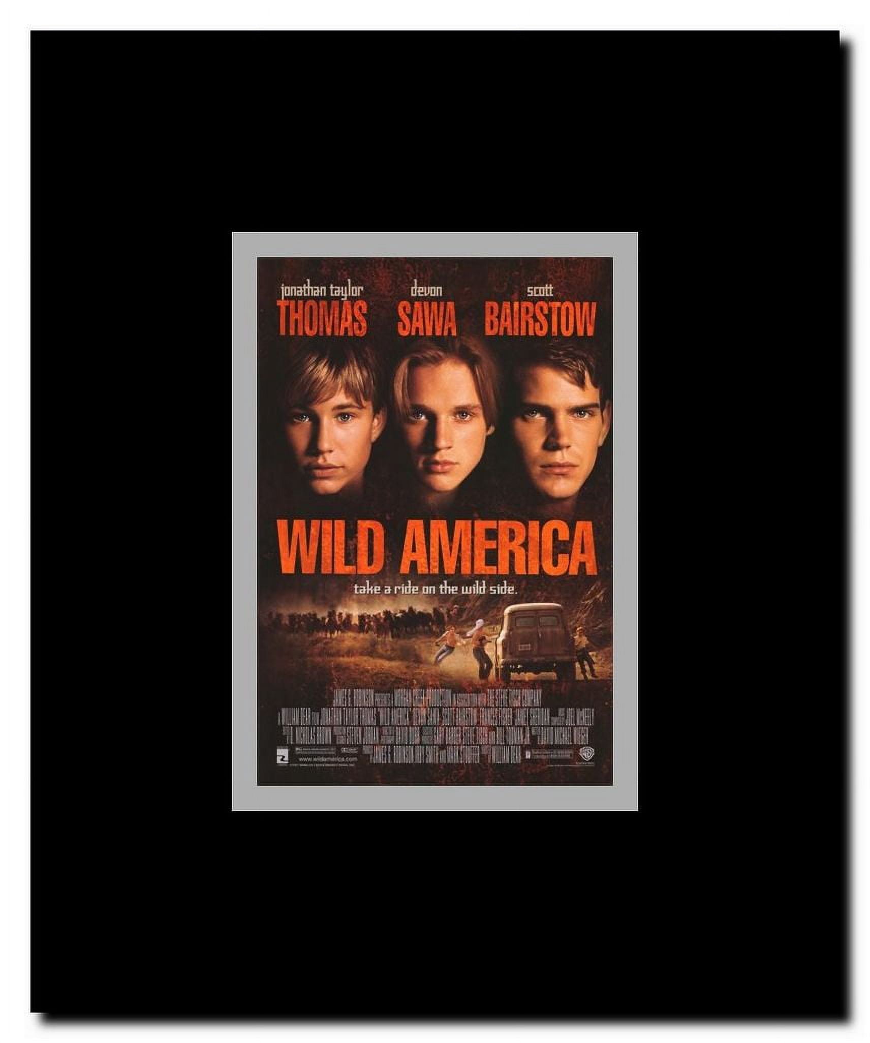 Wild America Framed Movie Poster