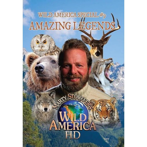 Wild America Special #9 Amazing Legends (DVD), Stream Go Media, Documentary