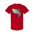 thumbnail image 1 of Wild Angry Shark T-Shirt Men -Image by Shutterstock, Male x-Large, 1 of 2