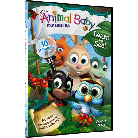 Wild Animal Baby Explorers: Learn and See! (DVD)