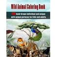 thumbnail image 1 of Wild Animal Coloring Book: 100 hand-drawn individual and unique wild animal pictures for kids and adults (Paperback), 1 of 1