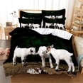 thumbnail image 1 of Wild Animal Duvet Cover Set Kids Bedding, Cute Animal Decorative 3 Piece Girls Boys Bedding Set with 2 Pillow Shams, Bedroom Hotel Bedding Duvet Cover Set, 1 of 4