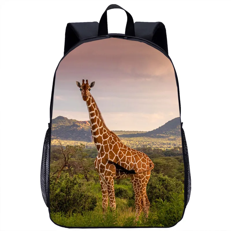 Giraffe school bag deals