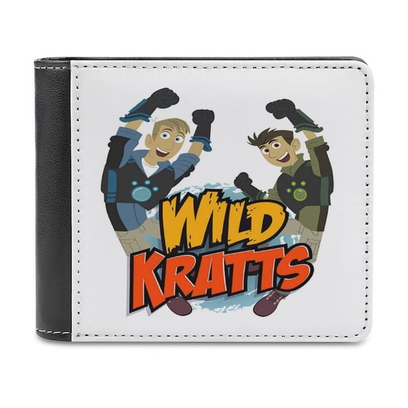 Wild Animal Kra-,tt2 Wallet for Men Leather Purse Clutch Card Holders ...
