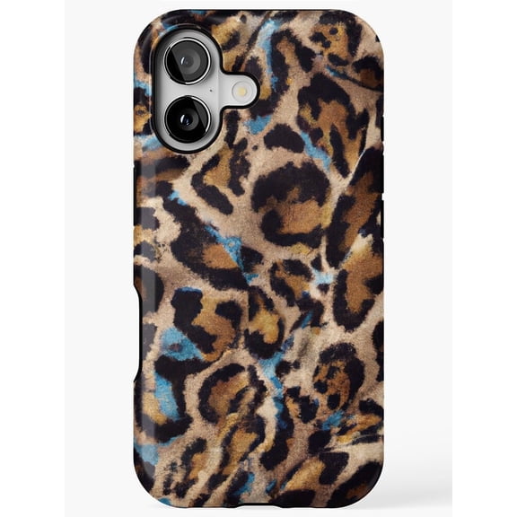 Wild Animal Leopard Cheetah Print Retro iPhone 11 12 13 14 15 16 17 Pro Max Case