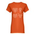 thumbnail image 1 of Wild Animal Portraits Shaped T-Shirt Women -Image by Shutterstock, Female XX-Large, 1 of 2