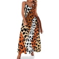 thumbnail image 1 of Wild Animal Print Pattern Sleeveless Dress Loose Women's Dress Dresses Luxury Evening Dresses, 1 of 9