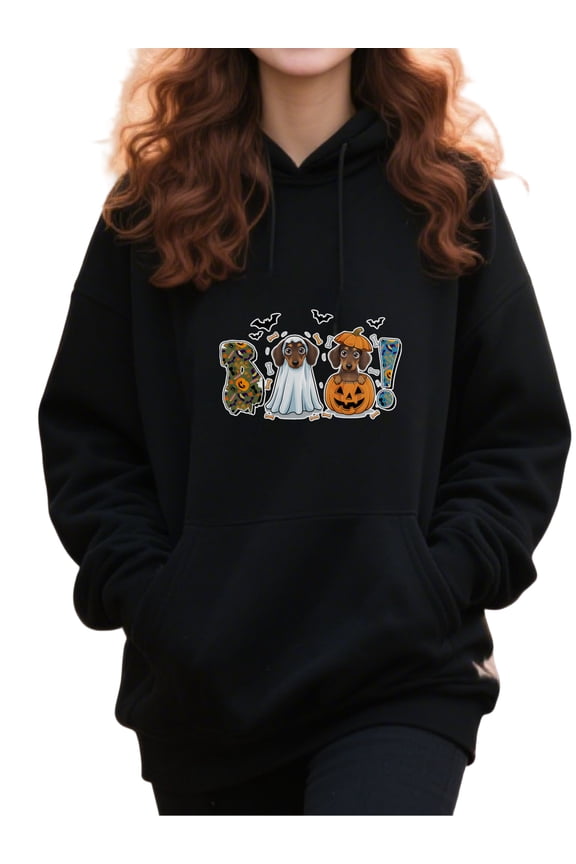 Wild Animal Spirit Halloween Animal Hoodie for Men and Women, Unisex Pullover Hooded Sweatshirt, Comfortable Cotton Poly Blend, Casual Fall Seasonal Outfit