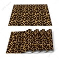 thumbnail image 1 of Wild Animald Leopard Pattern Table Mat Kitchen Decoration Placemat Table Napkin For Wedding Dining Accessories Table Mat, 1 of 5