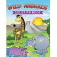 Wild Animals Coloring Book, (Paperback)