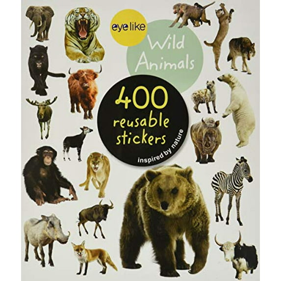 Pre-Owned Eyelike Stickers: Wild Animals (Paperback) 076117964X 9780761179641