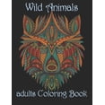 thumbnail image 1 of Wild Animals: adults Coloring Book (Paperback), 1 of 1