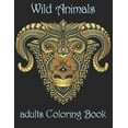 thumbnail image 1 of Wild Animals: adults Coloring Book, (Paperback), 1 of 1
