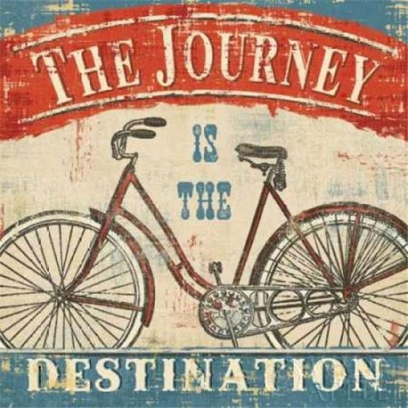 Wild Apple Graphics PDX10368SMALL Beautiful Ride II Poster Print by Pela Studio, 12 x 12 - Small