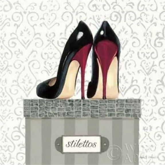 Wild Apple Graphics PDX10843SMALL Tres Chic Square IV Poster Print by Marco Fabiano, 12 x 12 - Small