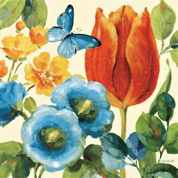 Wild Apple Graphics PDX11099SMALL Summer Brights III Poster Print by Lisa Audit, 12 x 12 - Small