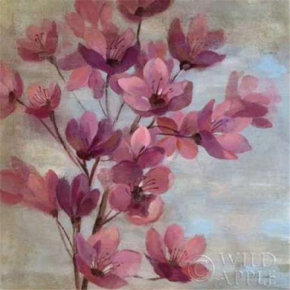 Wild Apple Graphics PDX11769LARGE April Blooms II Poster Print by Silvia Vassileva, 24 x 24 - Large