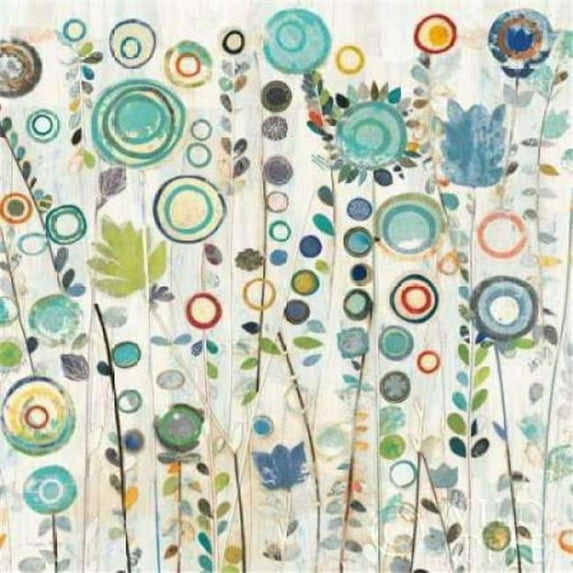 Wild Apple Graphics PDX13210LARGE Ocean Garden I Square Poster Print by Candra Boggs, 24 x 24 - Large