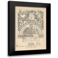 thumbnail image 1 of Wild Apple Portfolio 11x14 Black Modern Framed Museum Art Print Titled - English Renaissance VIII, 1 of 5