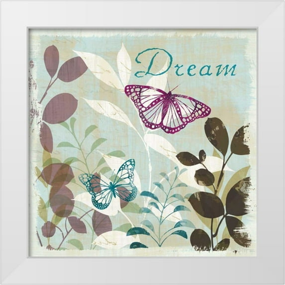 Wild Apple Portfolio 12x12 White Modern Wood Framed Museum Art Print Titled - Be Leaves Spice II
