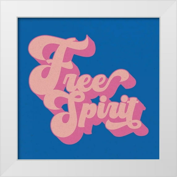 Wild Apple Portfolio 12x12 White Modern Wood Framed Museum Art Print Titled - Free Spirit