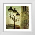 thumbnail image 1 of Wild Apple Portfolio 12x12 White Modern Wood Framed Museum Art Print Titled - Golden Age of Paris IV, 1 of 4