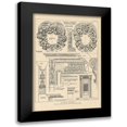thumbnail image 1 of Wild Apple Portfolio 13x18 Black Modern Framed Museum Art Print Titled - English Renaissance IX, 1 of 5