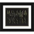 thumbnail image 1 of Wild Apple Portfolio 14x12 Black Ornate Wood Framed with Double Matting Museum Art Print Titled - Herbal Botanical VII Black Wood No Words, 1 of 4