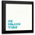 thumbnail image 1 of Wild Apple Portfolio 15x15 Black Modern Framed Museum Art Print Titled - Beach Sayings III, 1 of 5