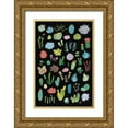 thumbnail image 1 of Wild Apple Portfolio 17x24 Gold Ornate Wood Framed with Double Matting Museum Art Print Titled - Succulent Chart I, 1 of 4