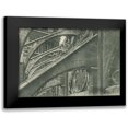 thumbnail image 1 of Wild Apple Portfolio 18x13 Black Modern Framed Museum Art Print Titled - Vintage Paris I, 1 of 5