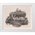 thumbnail image 1 of Wild Apple Portfolio 18x15 White Modern Wood Framed Museum Art Print Titled - French Engine II, 1 of 4