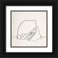 thumbnail image 1 of Wild Apple Portfolio 20x20 Black Ornate Wood Framed with Double Matting Museum Art Print Titled - Lovely Lemons I, 1 of 4