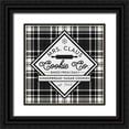thumbnail image 1 of Wild Apple Portfolio 20x20 Black Ornate Wood Framed with Double Matting Museum Art Print Titled - Plaid Holidays IV, 1 of 4