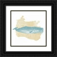 thumbnail image 1 of Wild Apple Portfolio 20x20 Black Ornate Wood Framed with Double Matting Museum Art Print Titled - Sea Brights III, 1 of 4