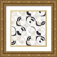 thumbnail image 1 of Wild Apple Portfolio 20x20 Gold Ornate Wood Framed with Double Matting Museum Art Print Titled - Broken Records, 1 of 4